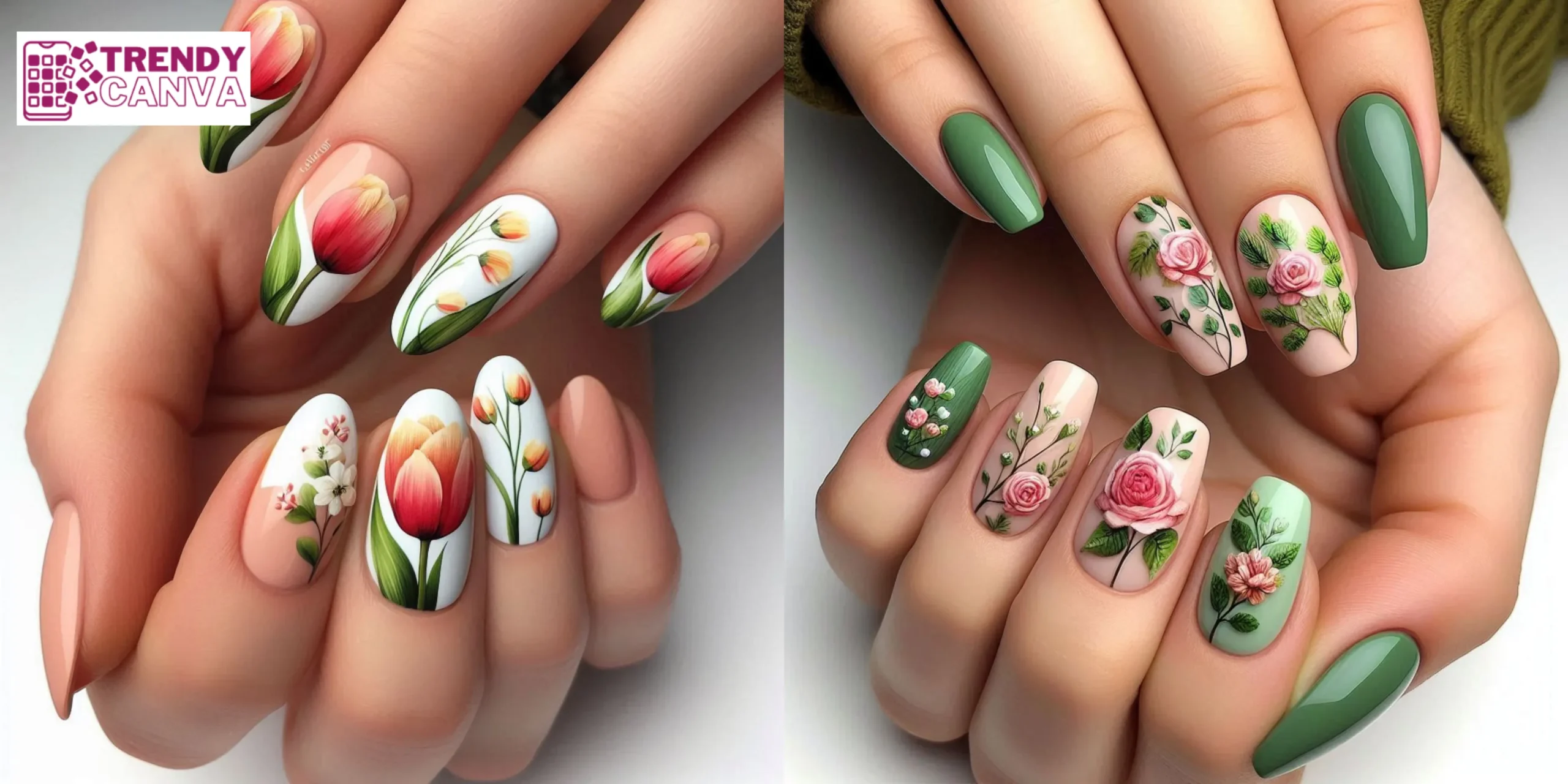 Top 50 Most Stunning Spring Almond Nail Designs