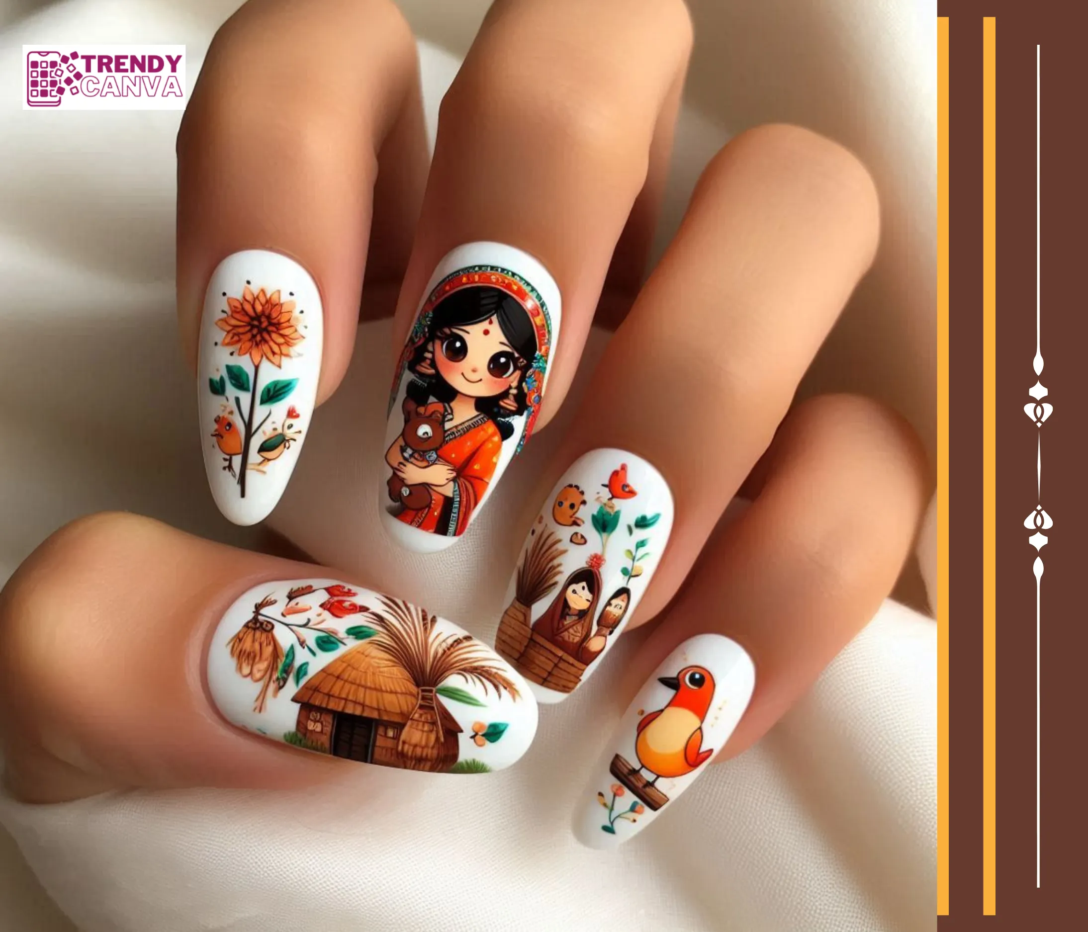 Iconic Characters Cartoon Nail Designs