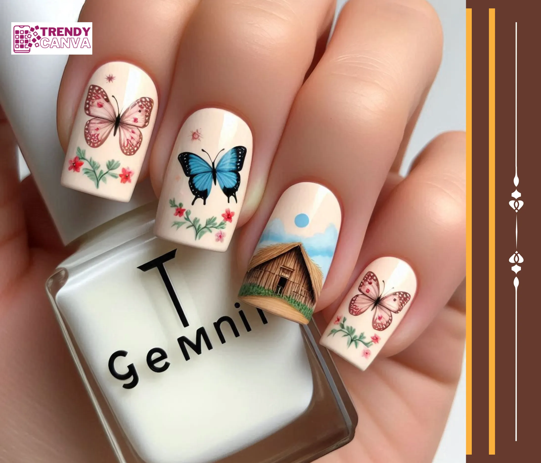 Butterflies Nails