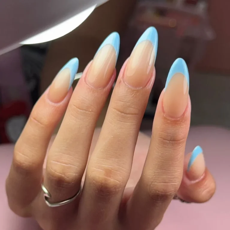 Turquoise Blue Accent Nails & Nail Tips Turquoise Blue Accent Nails & Nail Tips