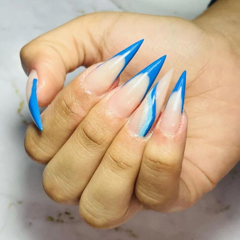 Stiletto Turquoise Blue Nail Designs Stiletto Turquoise Blue Nail Designs