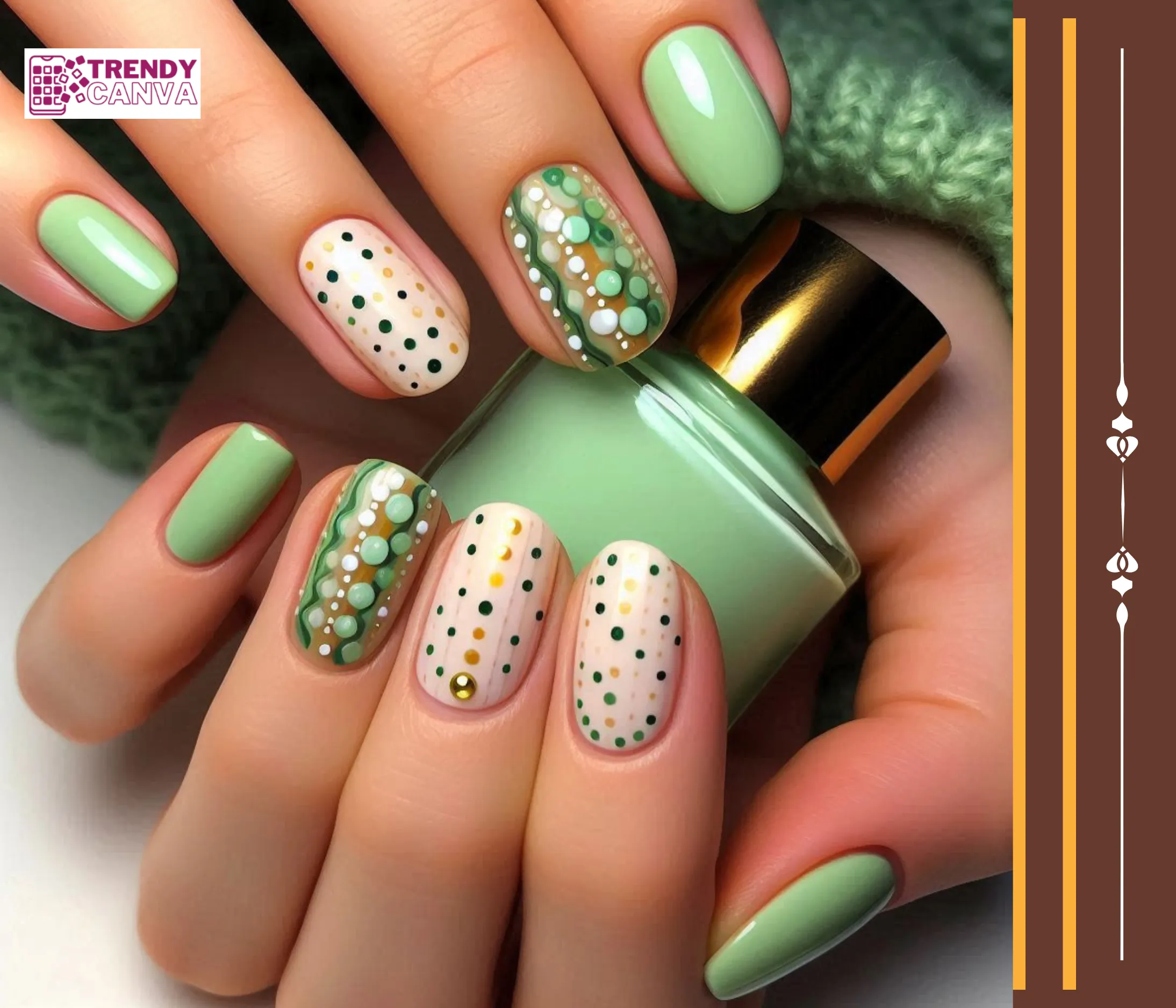 Dotted Delight Nail Designs