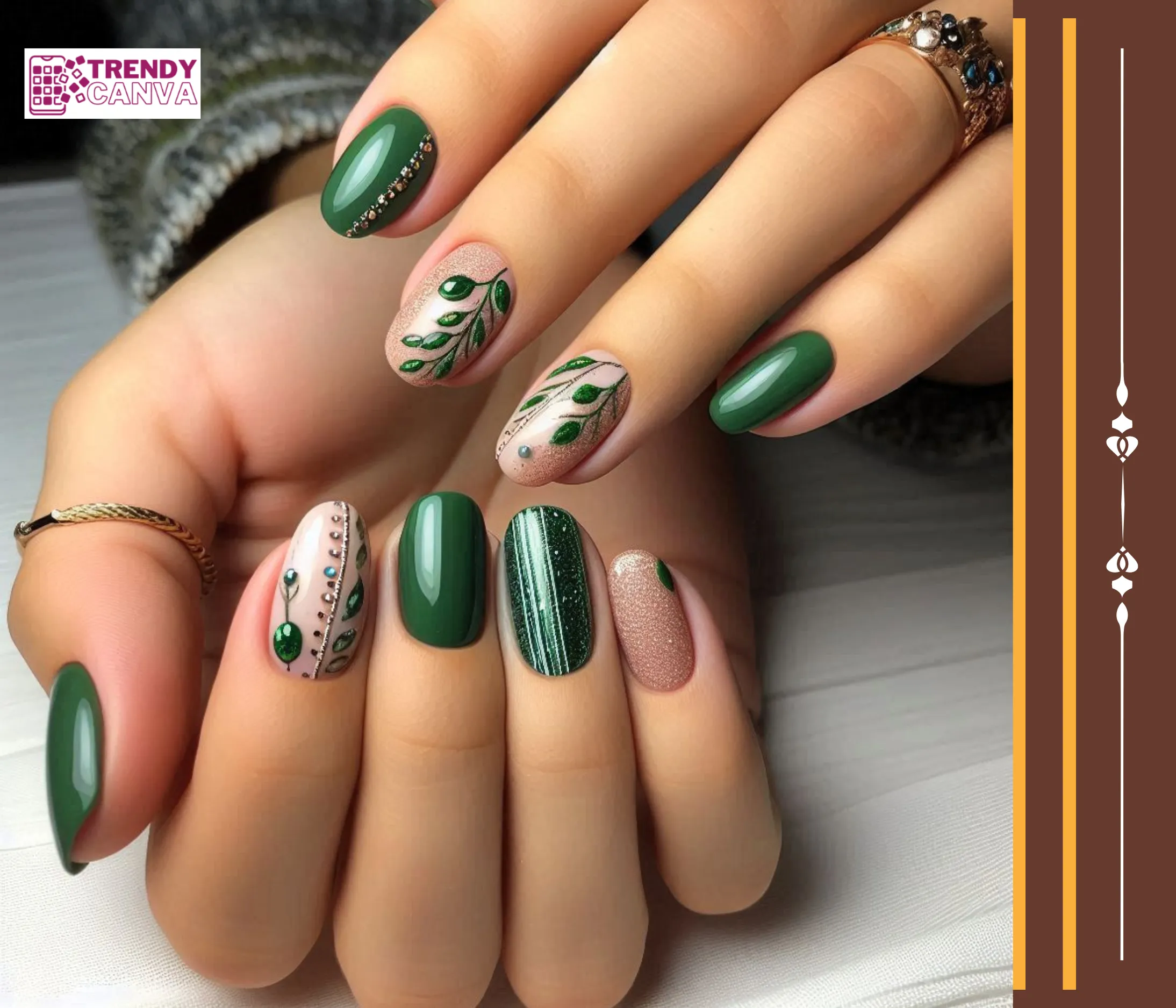 Mismatched Magic Nail Designs