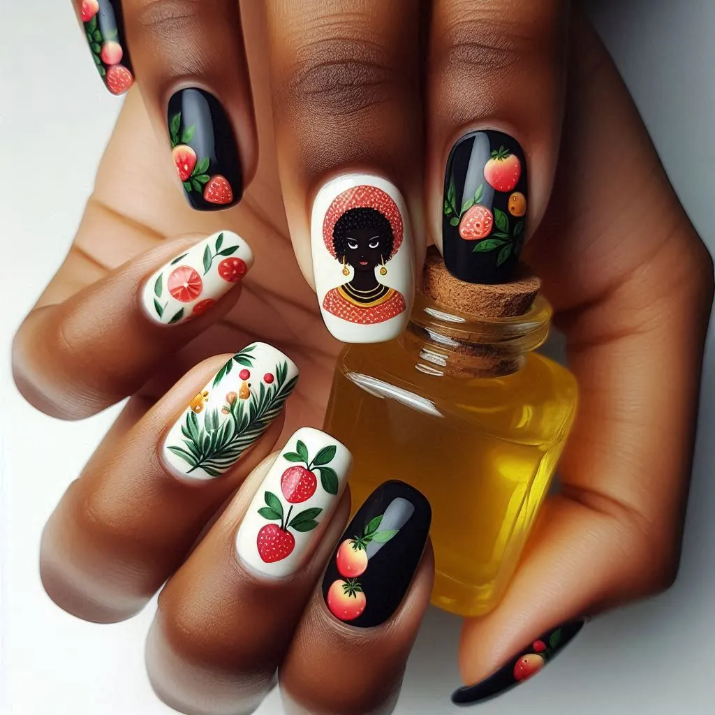 Fruity Fun Nail Designs