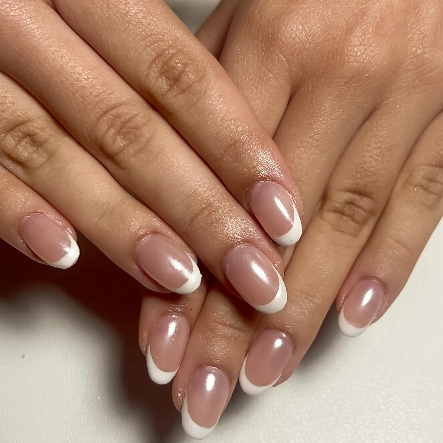 White French Tip Nails