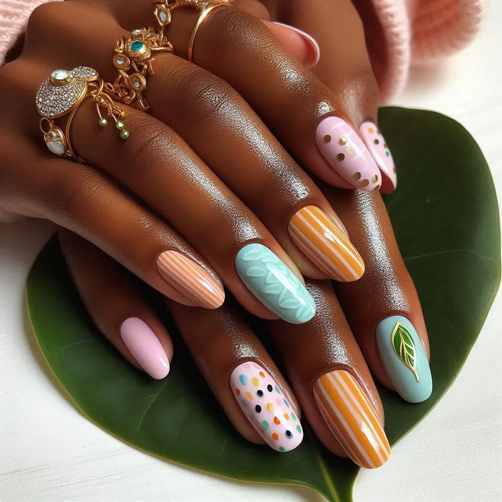 Pastel Paradise Nail Designs