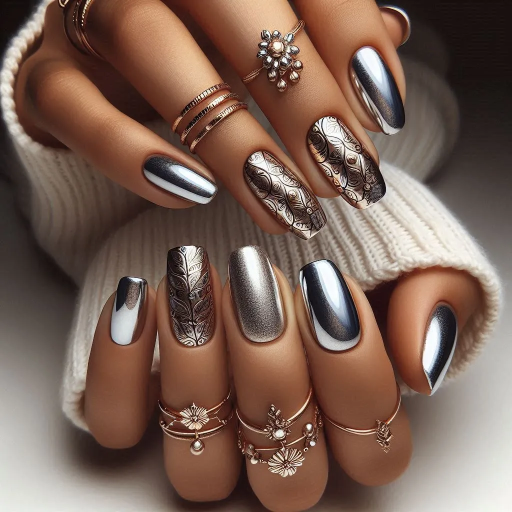 Chrome Magic Nail Designs