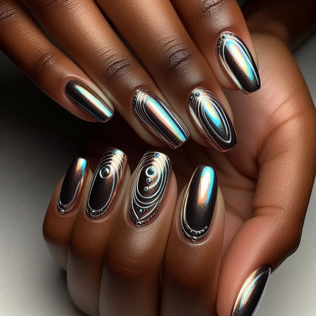 Chrome Magic Nail Designs