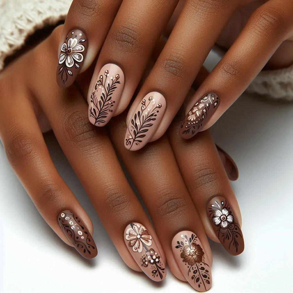 Floral Fantasia Nail Designs