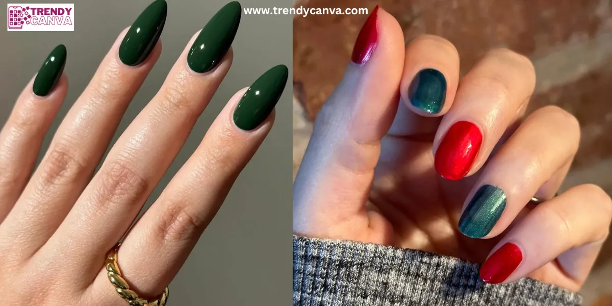 37 Best Green Almond Nail Designs Ideas