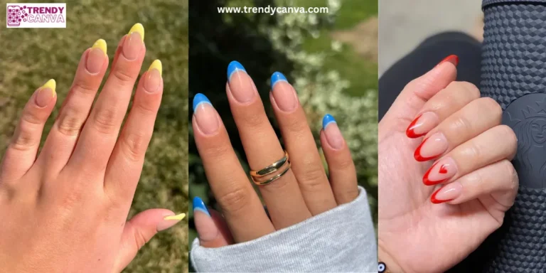 27 Best French Tip Almond Nail Designs Ideas