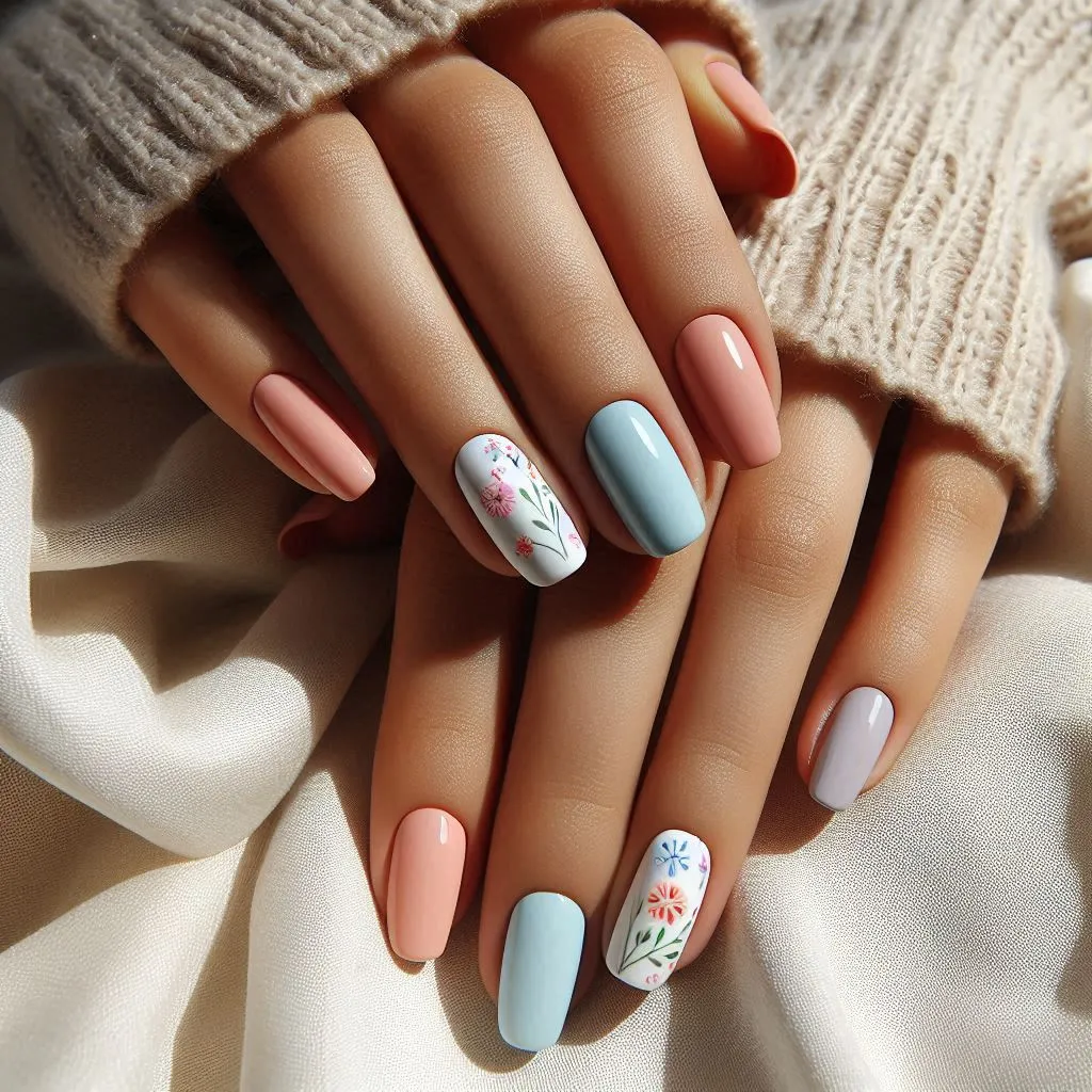 Pastel Nails