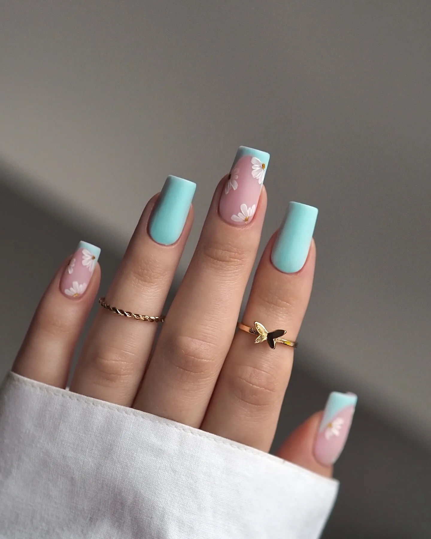 Baby Blue Nail Designs