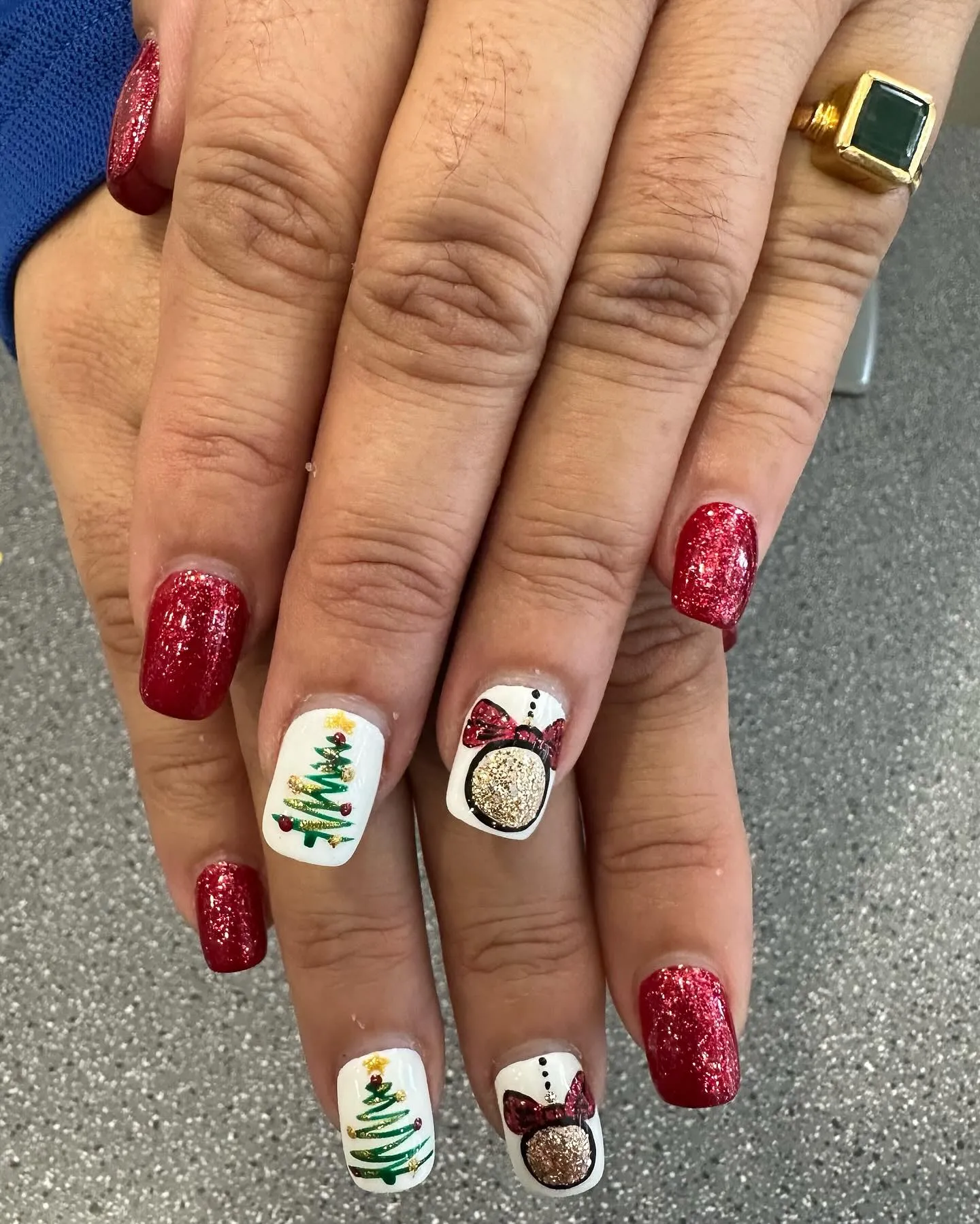 Gingerbread Man Coffin Nails