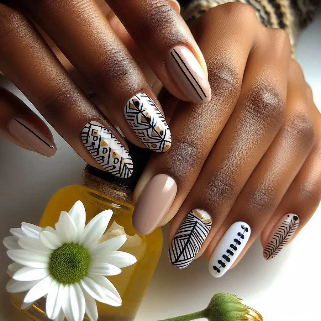 Geometric Nails