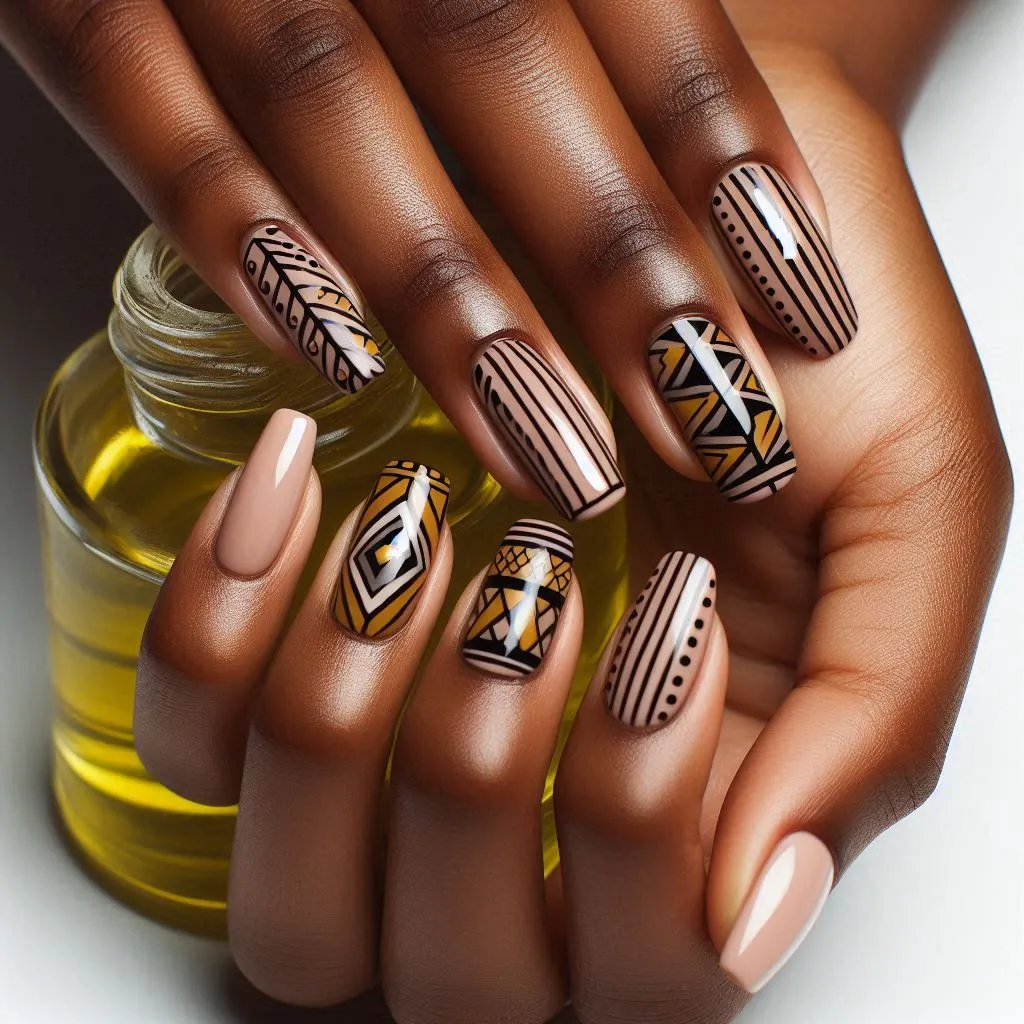 Geometric Nails