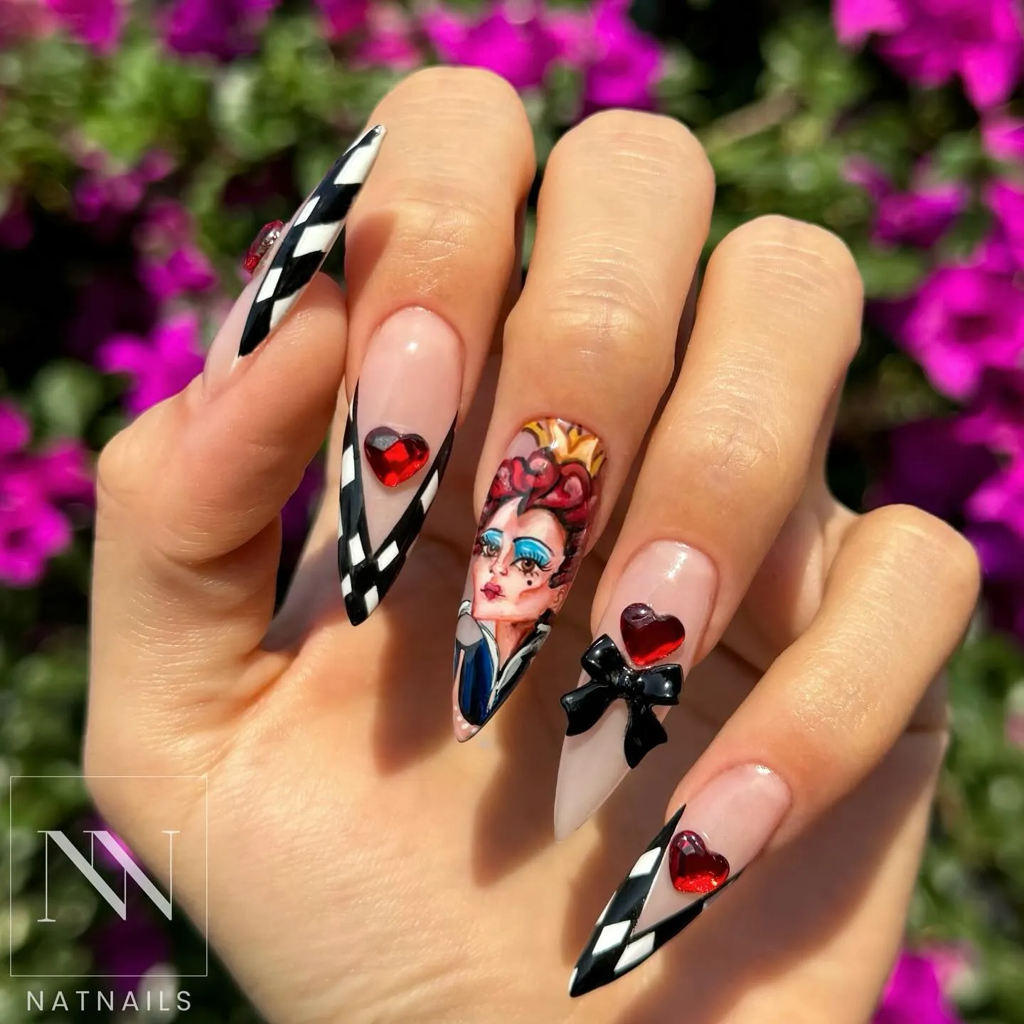 Cartoon Nail Designs Ideas