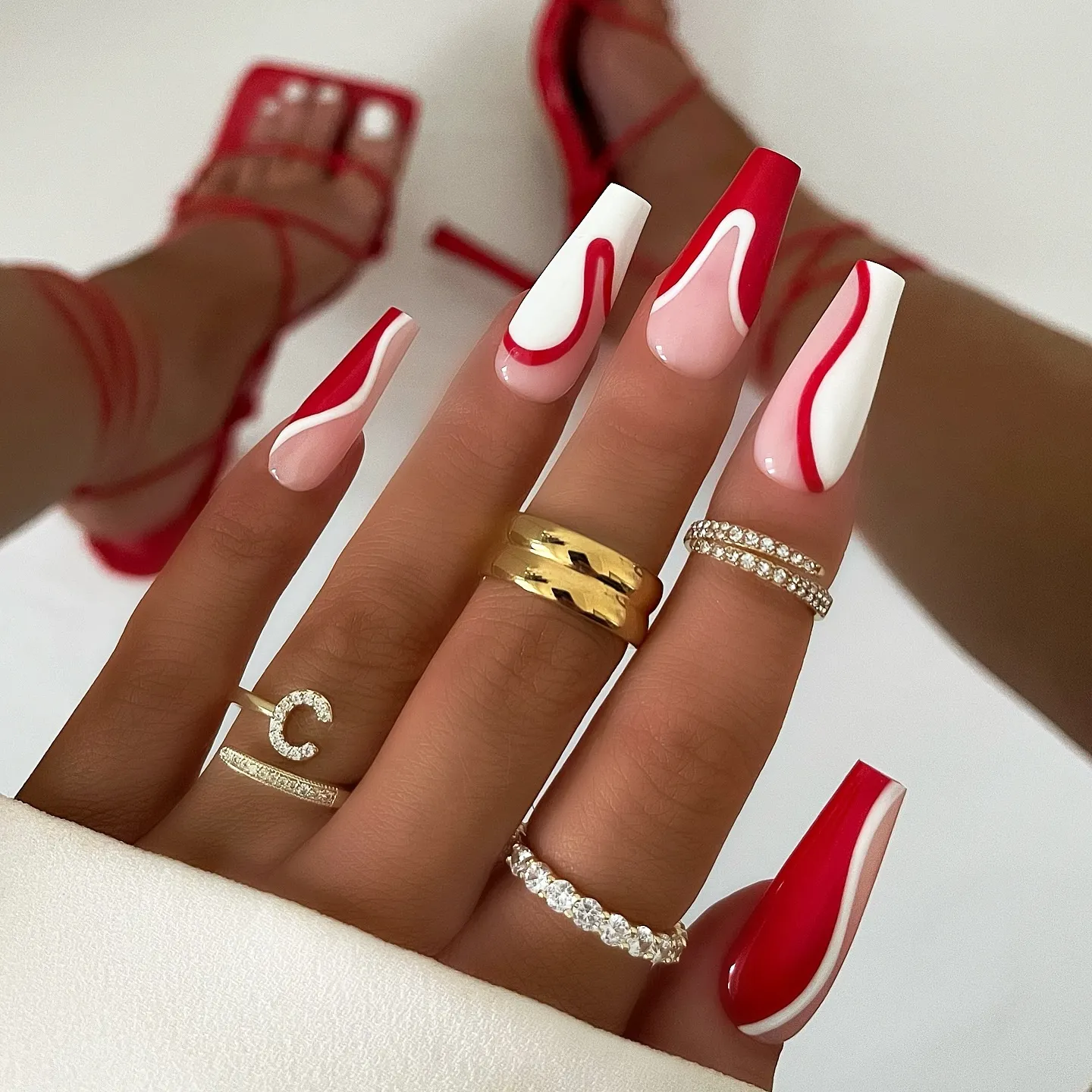 Classic Red Nail Designs Ideas