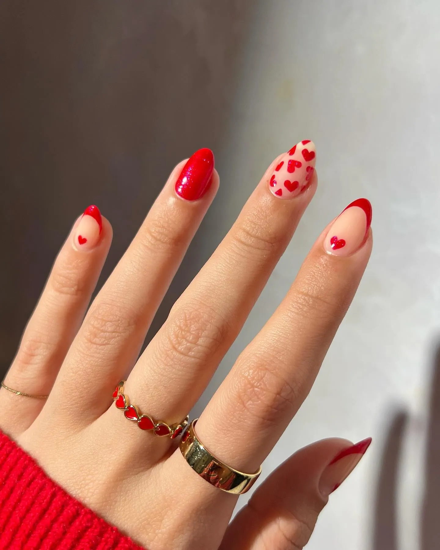 Classic Red Nail Designs Ideas