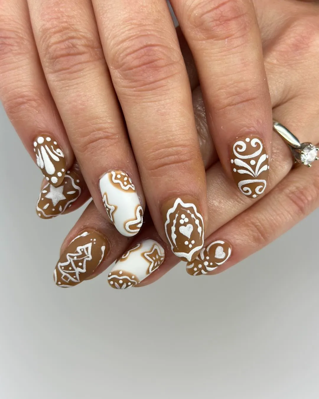 Gingerbread Man Nails