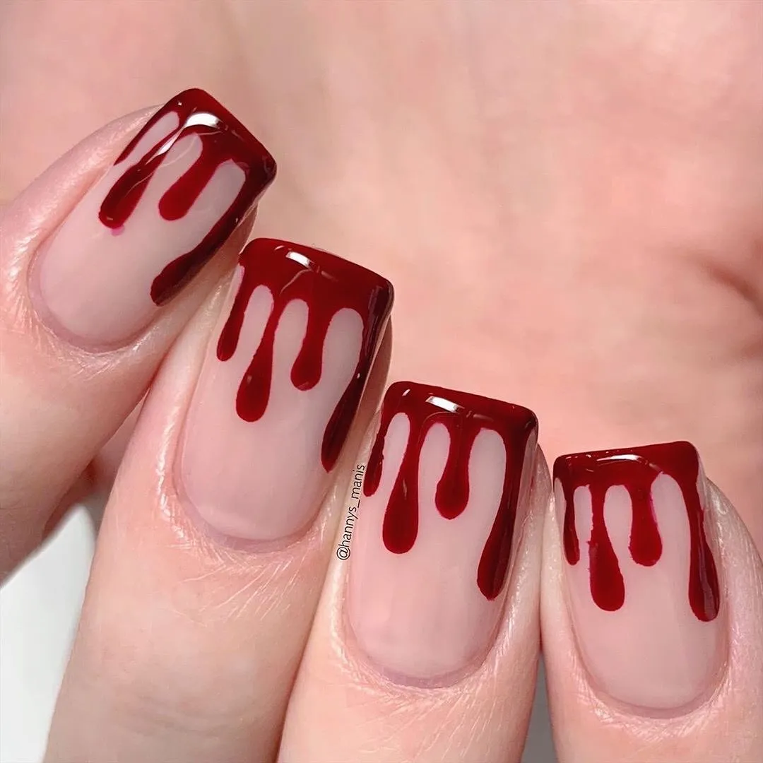 Dripping Blood Nails