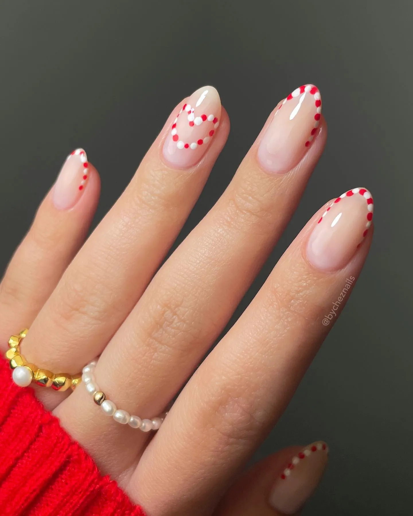 Candy Cane Nails