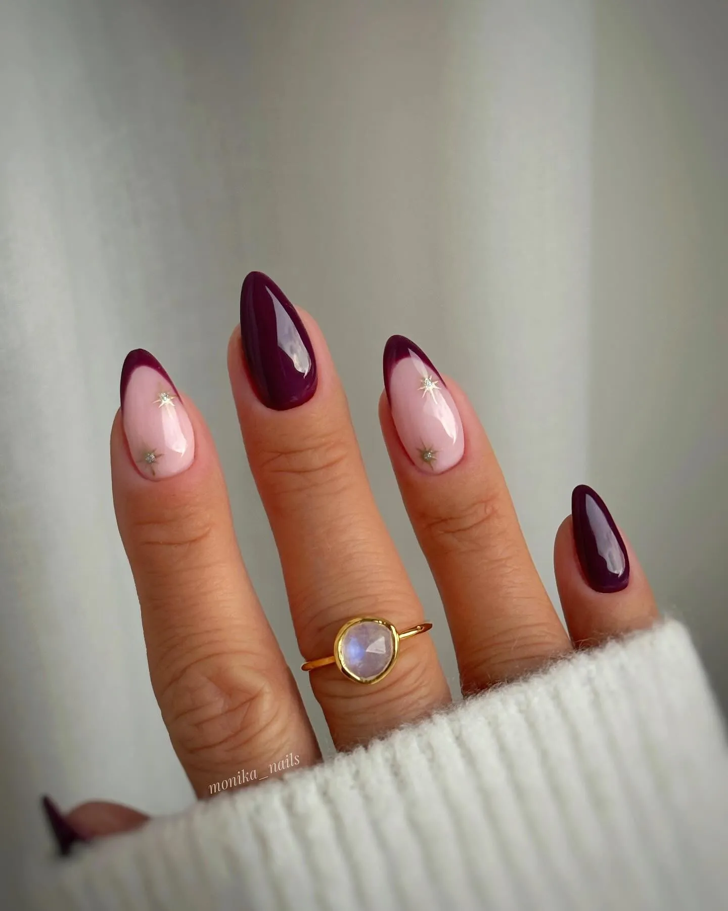 Plum Nails