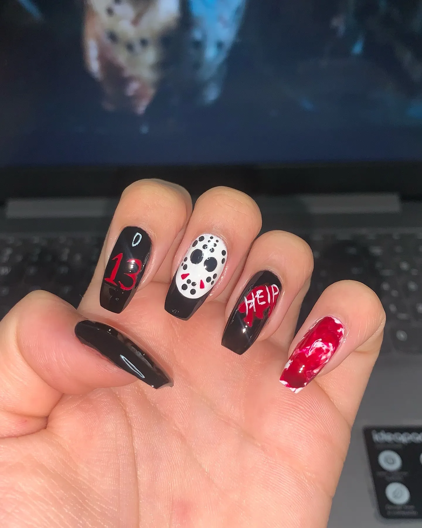 Halloween Nail Art