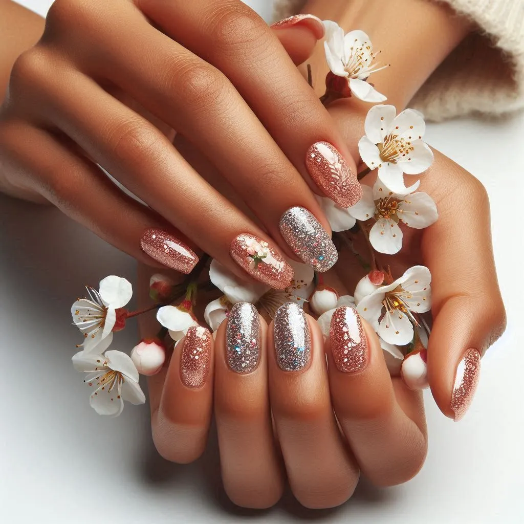 Glitter Nails