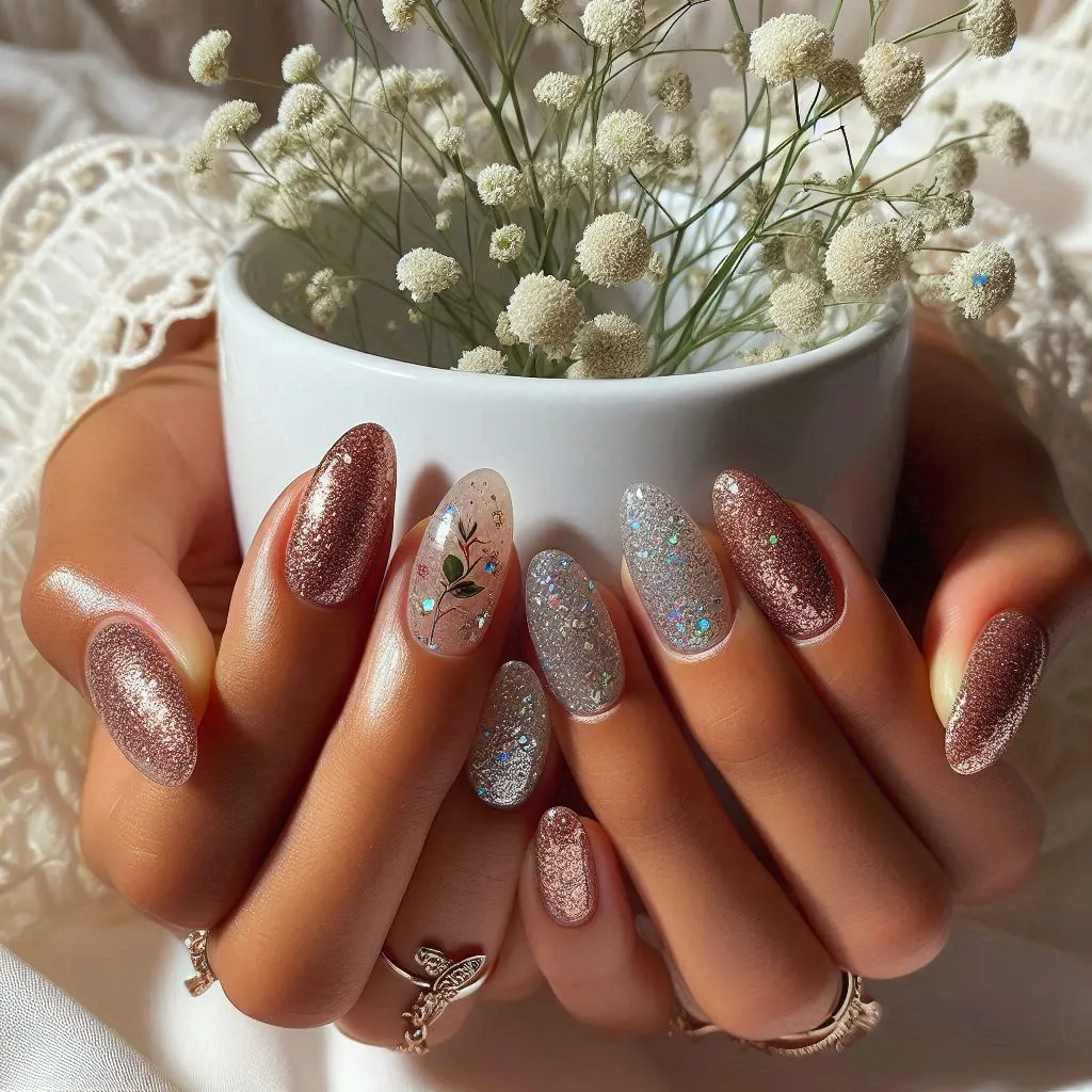 Glitter Nails