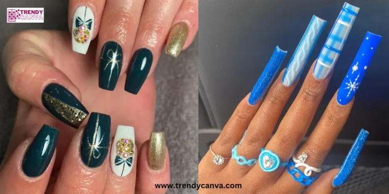 35 Best Christmas Coffin Nail Designs Ideas