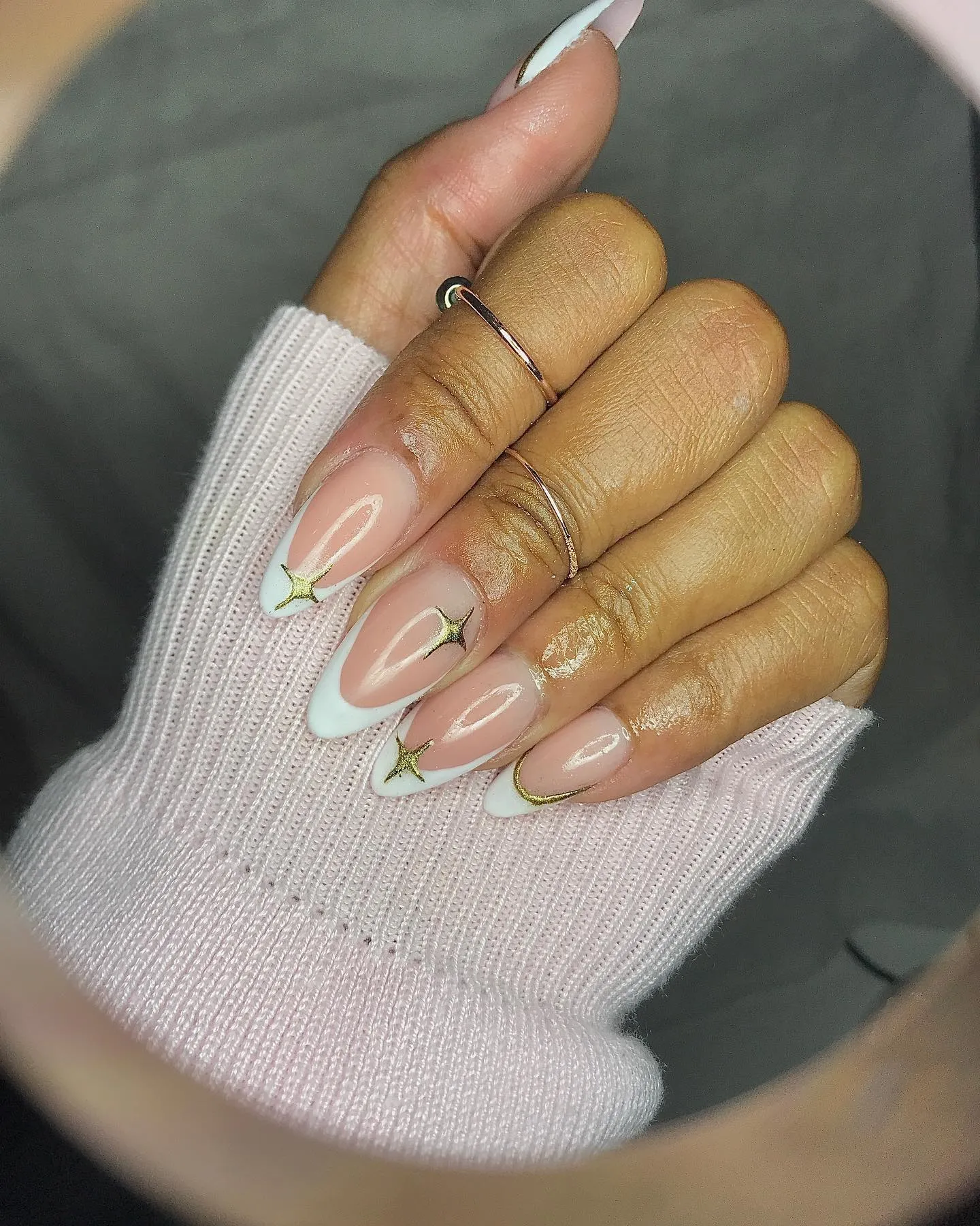 White French Tip Nails