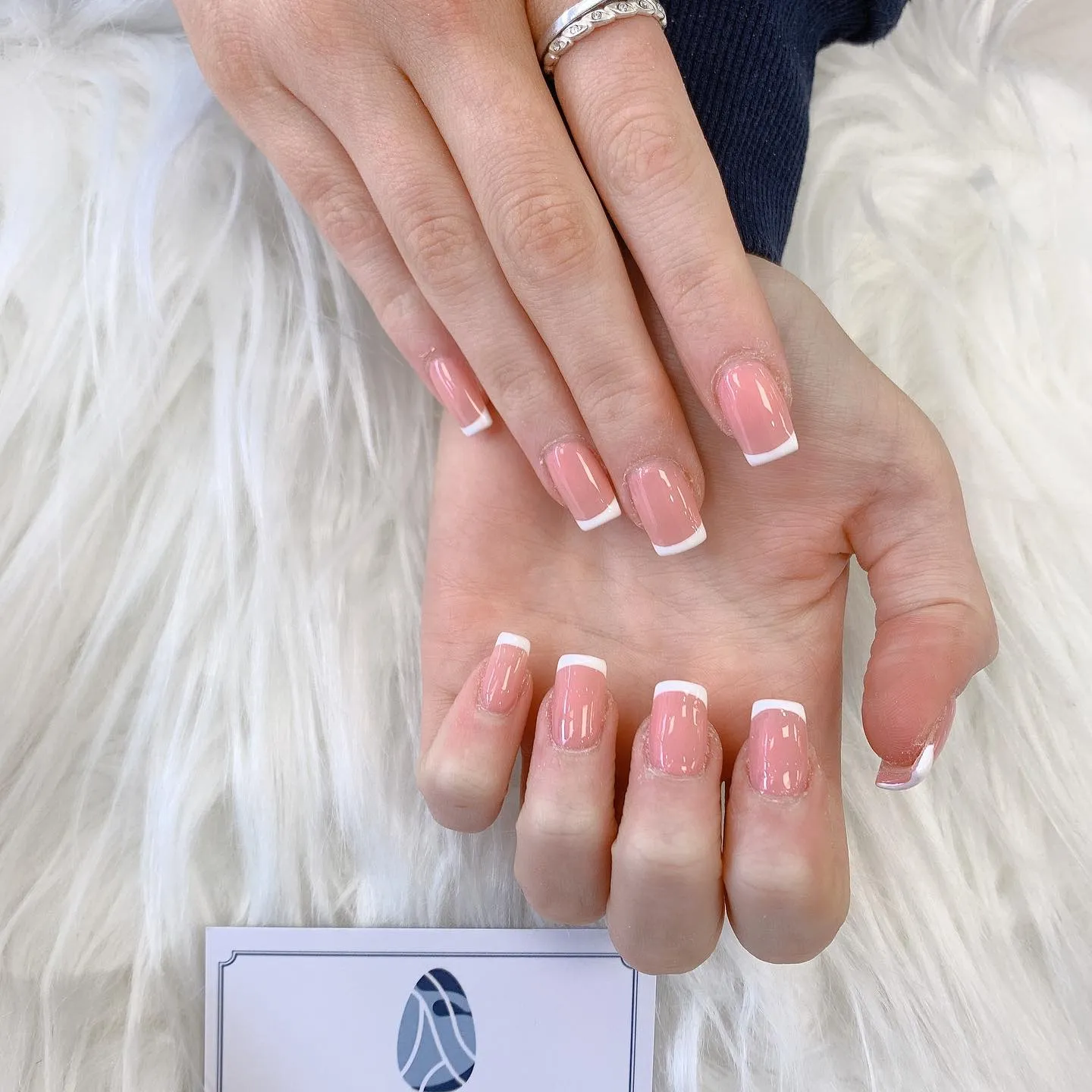 French Tip Manicure