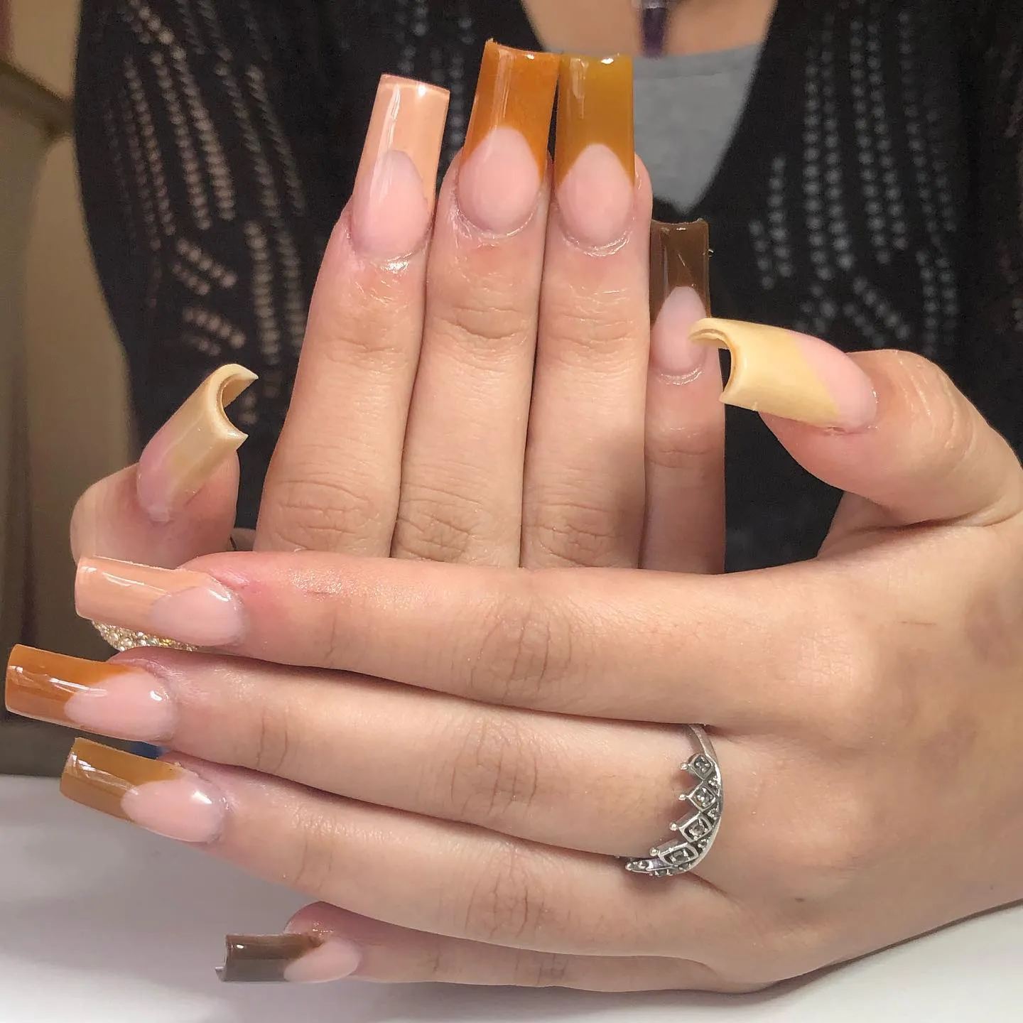 Minimalist Nude French Manicure