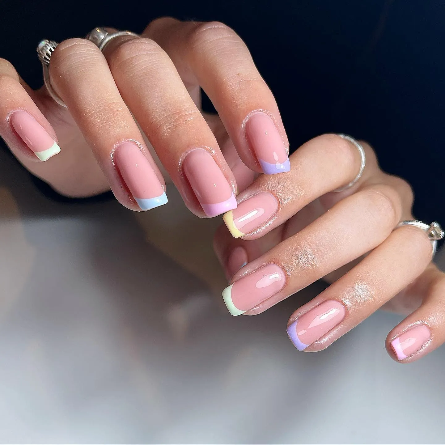 Pastel Nails