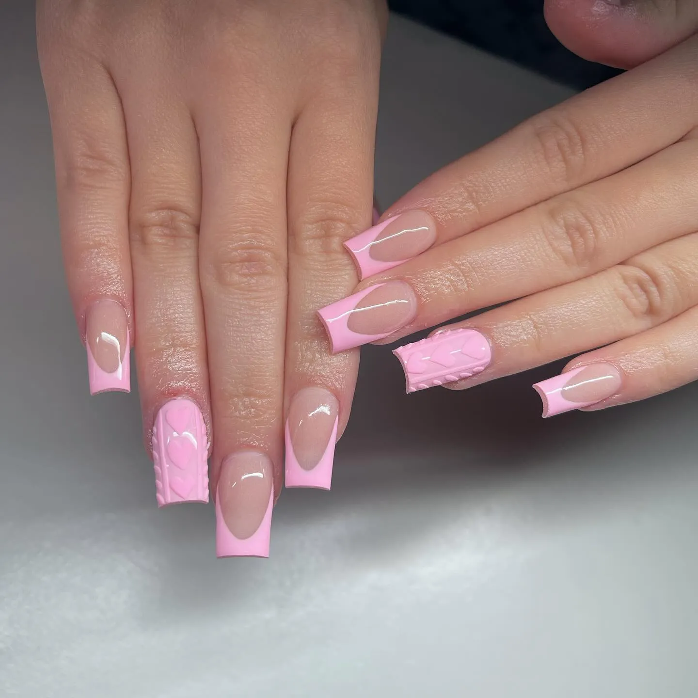 Baby Pink Nails