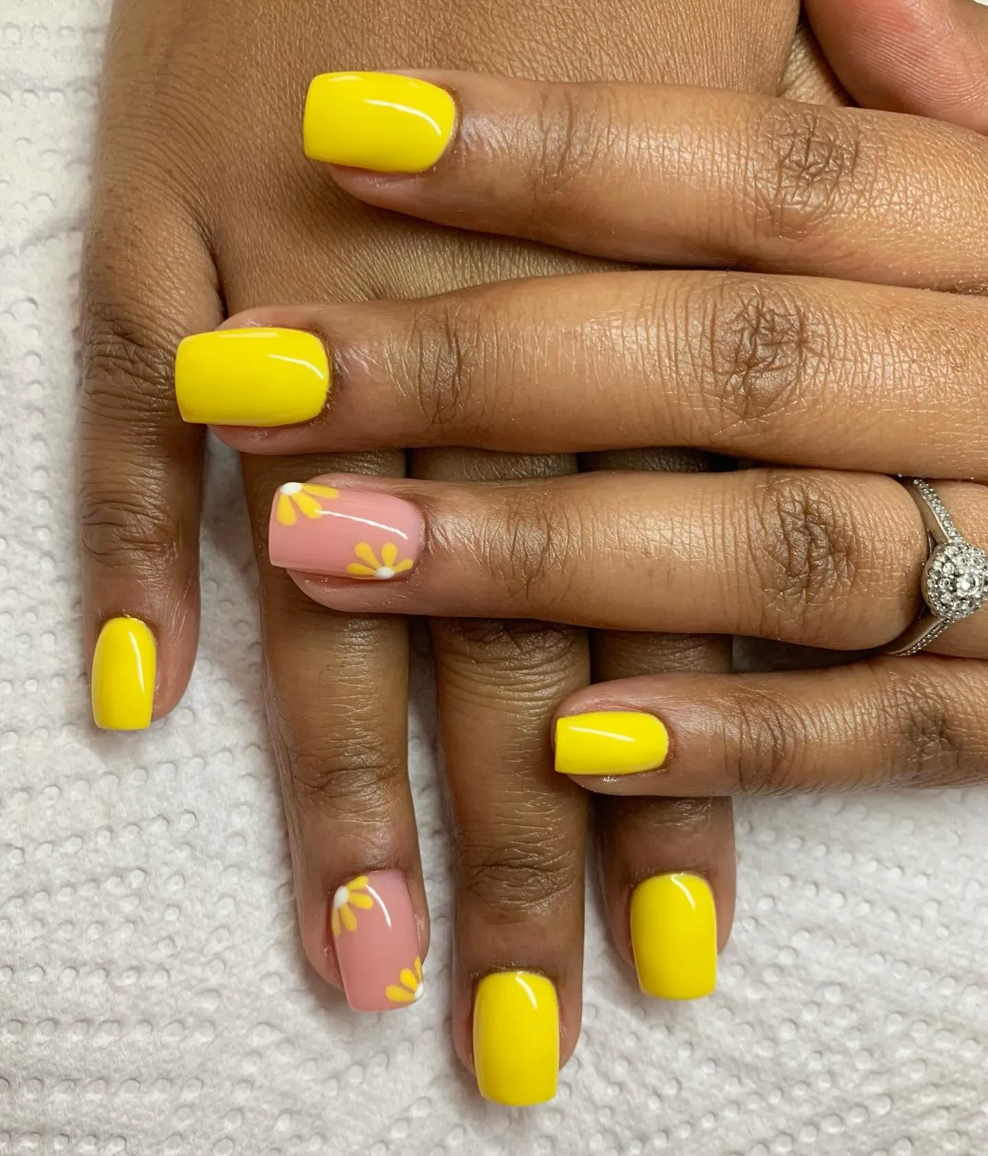 Yellow Coffin Nails