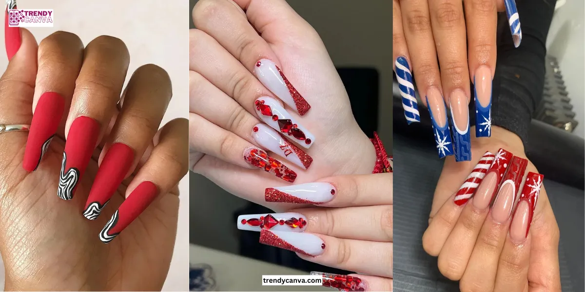 35 Best Red Coffin Nails Ideas for a Bold and Stylish Look