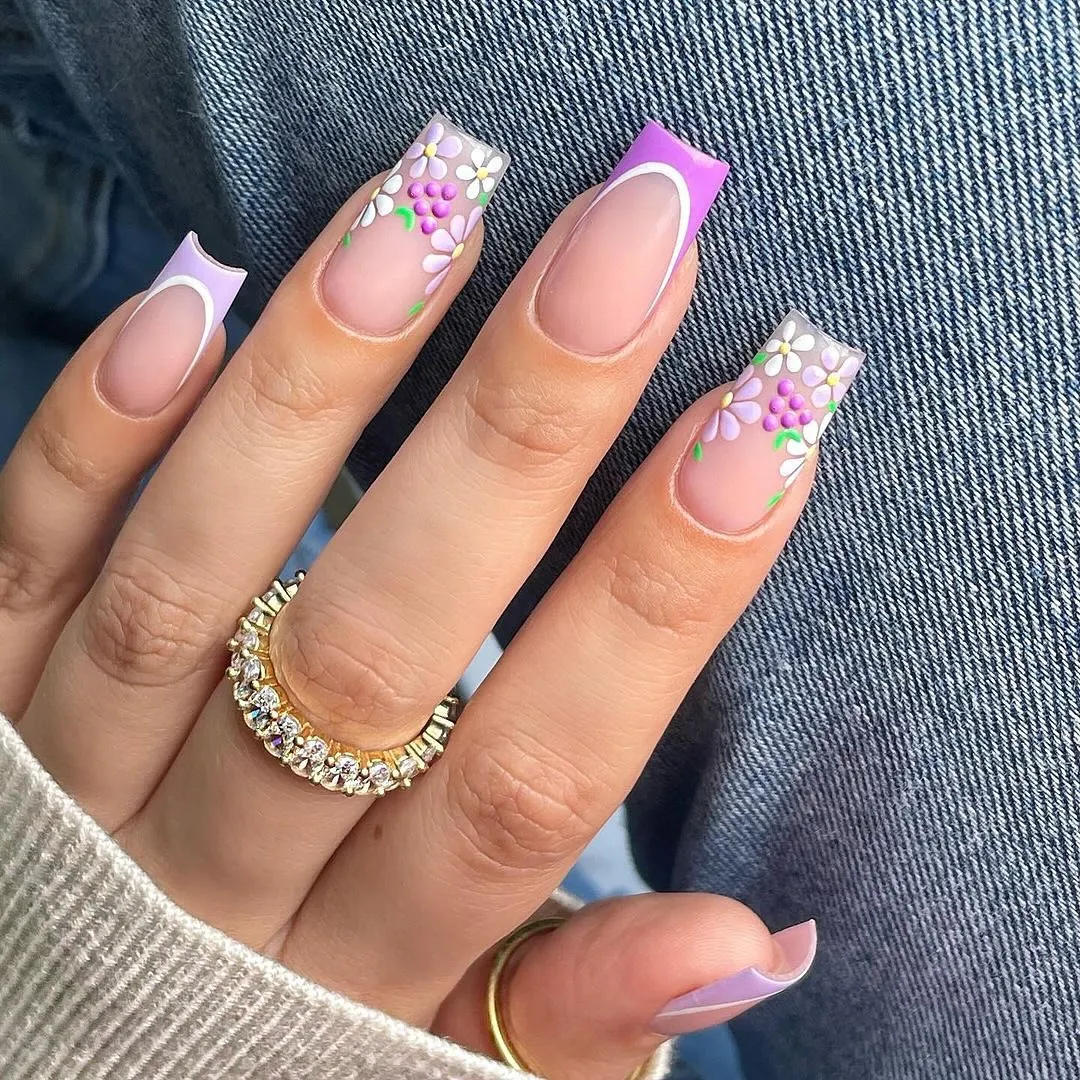 Rose Quartz Nails