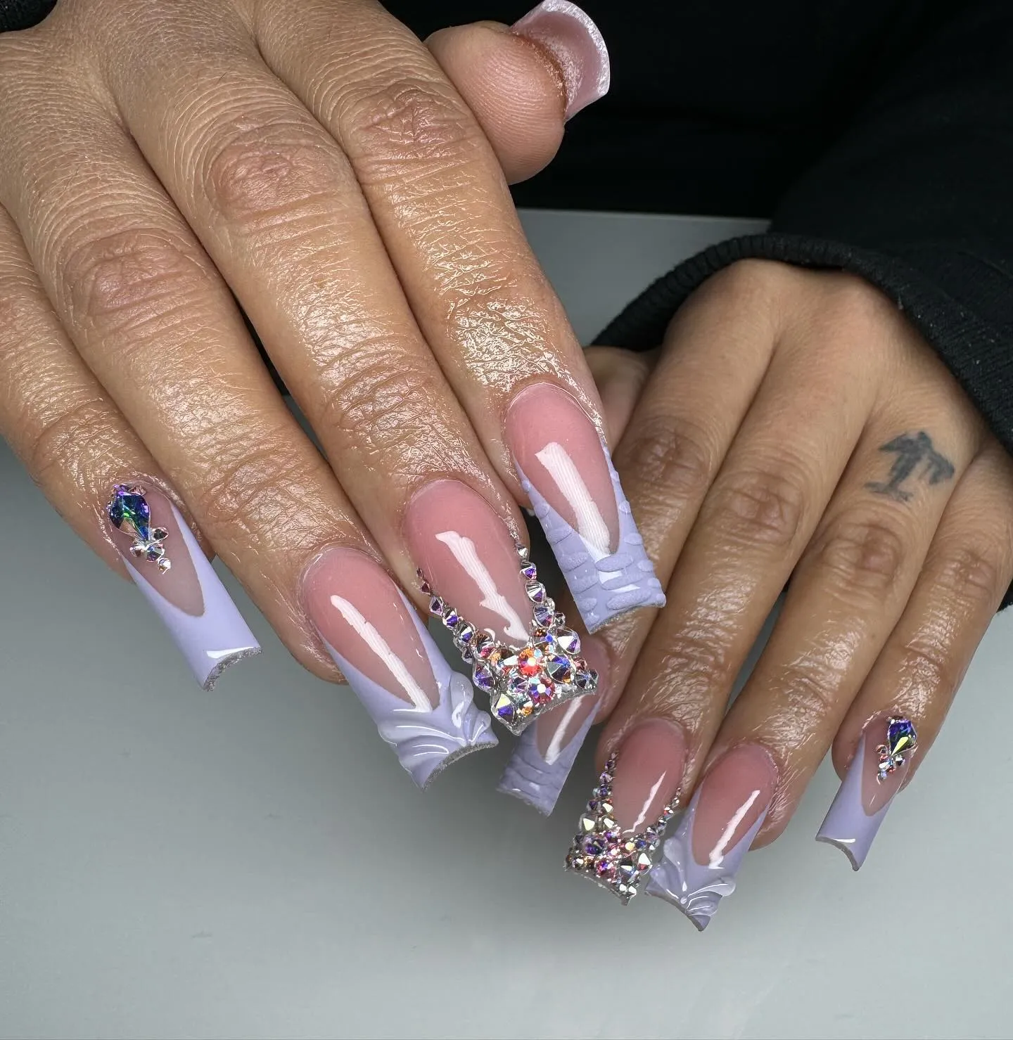 Crystal Nail Art