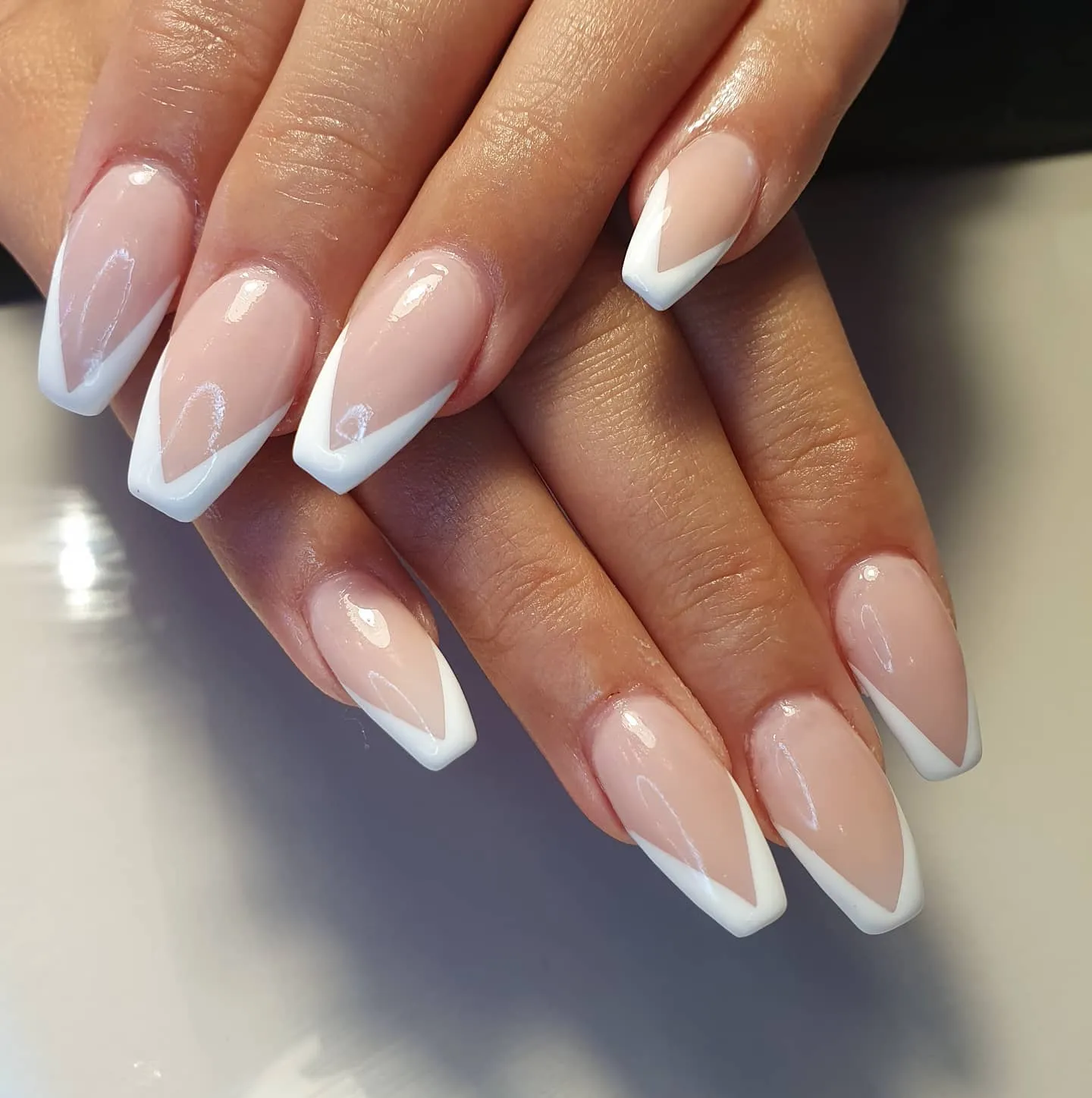 Matte Monochrome Manicure