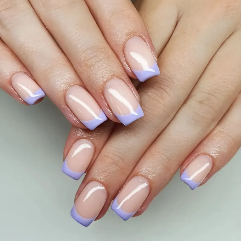 Purple Chrome Nails Purple Chrome Nails