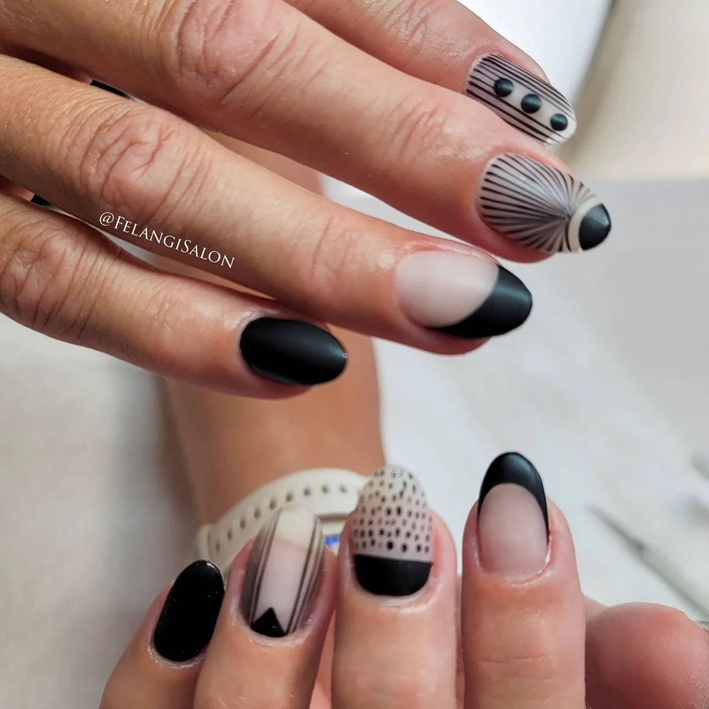 Geometric Nails