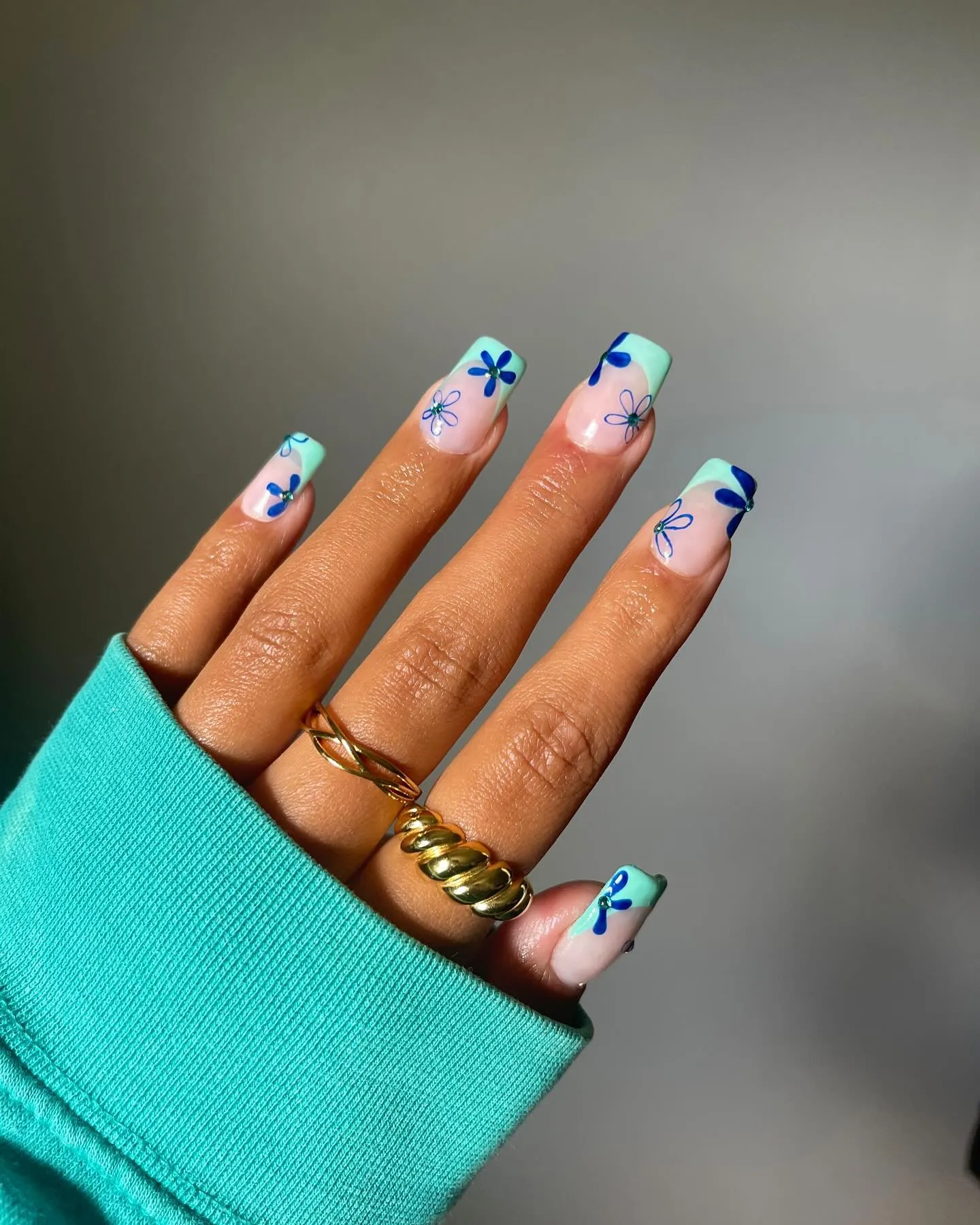 Floral Nails