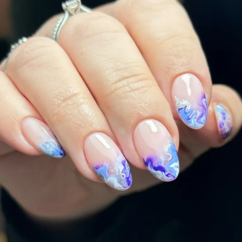 Marble Nails