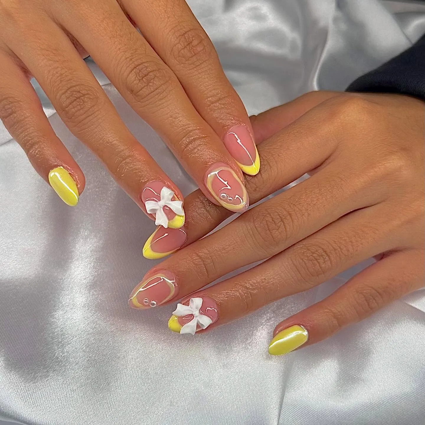 Yellow Zest Nails