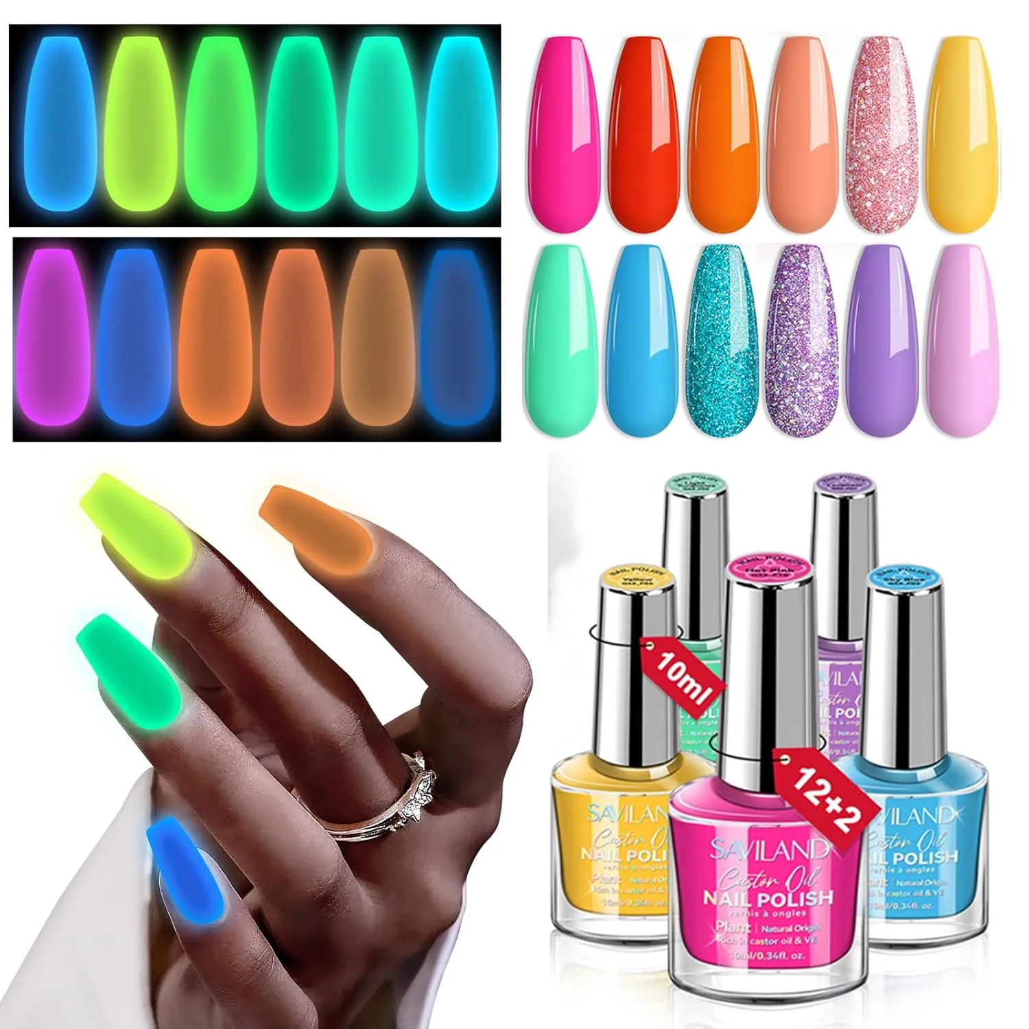 Neon Matte Nail Colors – Bright and Bold
