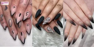 40 Stunning Matte Black Nail Designs You’ll Love