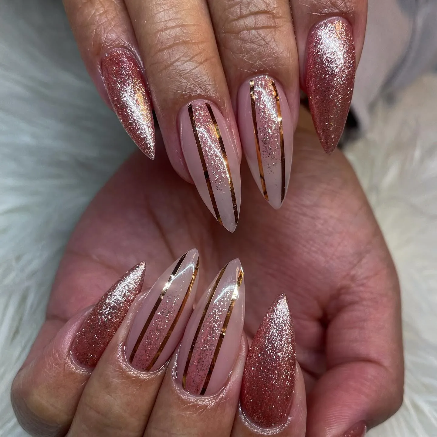 Glamorous Rose Gold Nails for Every Occasion