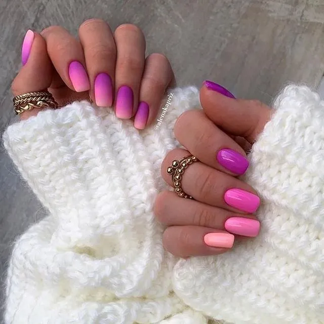 Gradient French Tips
